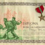 8/9/1947: Diploma di medaglia garibaldina