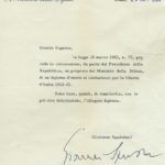 9/10/1984 Concessione del Diploma d'onore al combattente
